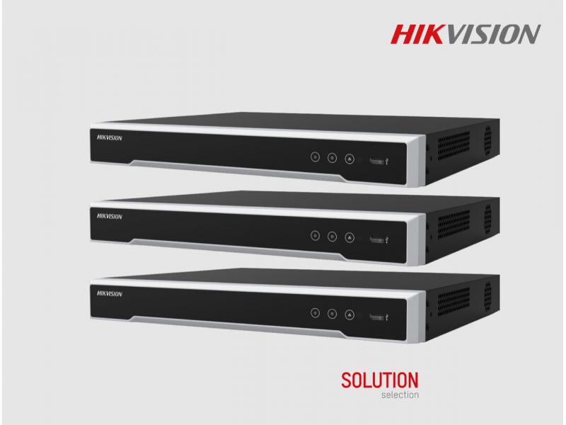 NVR 8K firmati Hikvision (32MP) in registrazione e visualizzazione