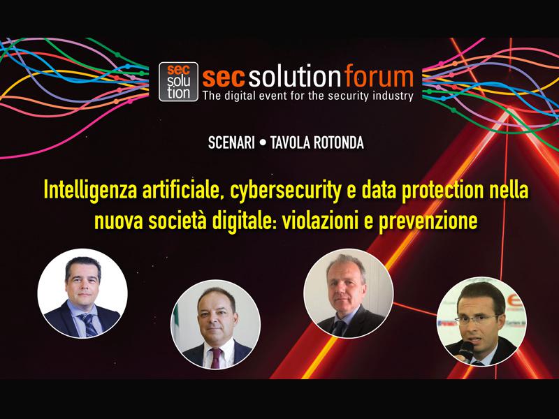 A secsolutionforum Scorza (Garante Privacy) e Menegazzo (GdF) su AI, cybersecurity e data protection