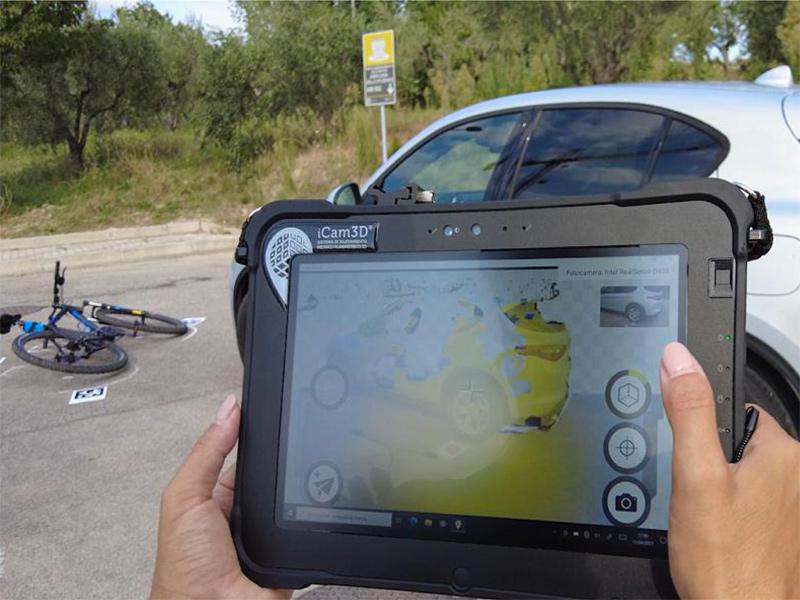 Aikom Technology: Icam3D, rilievo in 3D degli incidenti stradali 