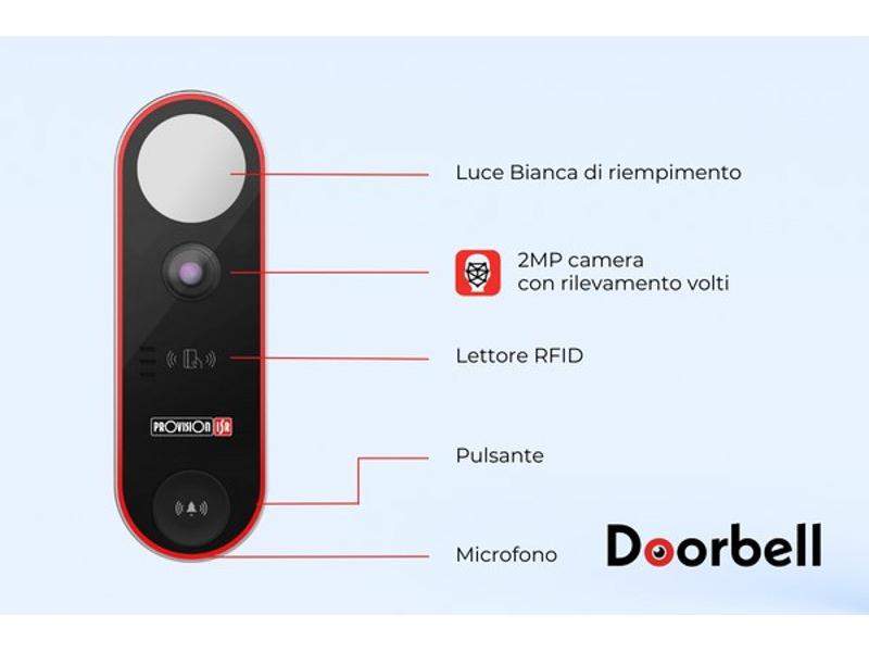 Provision-ISR, nuovo Video Doorbell WiFi 