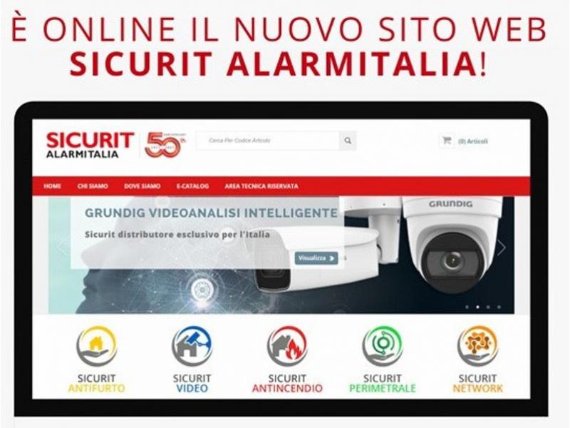 www.sicurit-alarmitalia.it: novità per la sicurezza nel nuovo sito