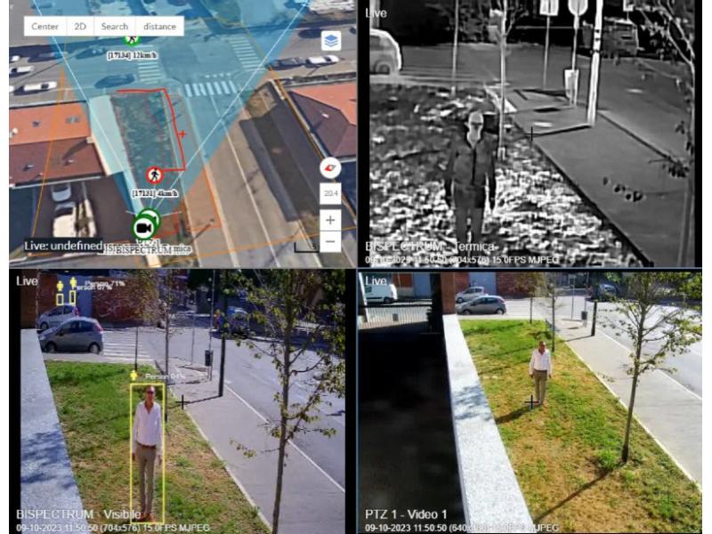 Duevi: Sharpview, sistema perimetrale evoluto di videoanalisi 3D su mappa