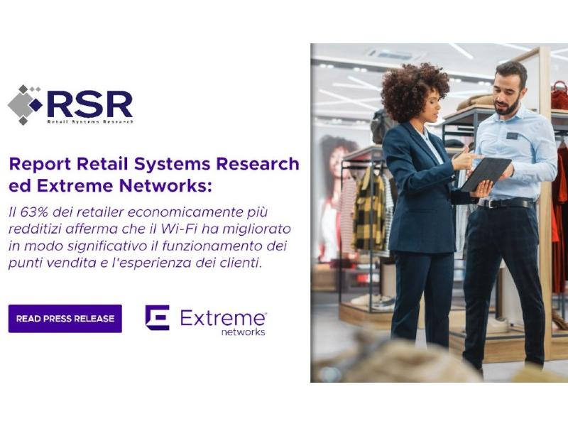 Extreme Networks, ricerca sulle sfide che attendono i retailer