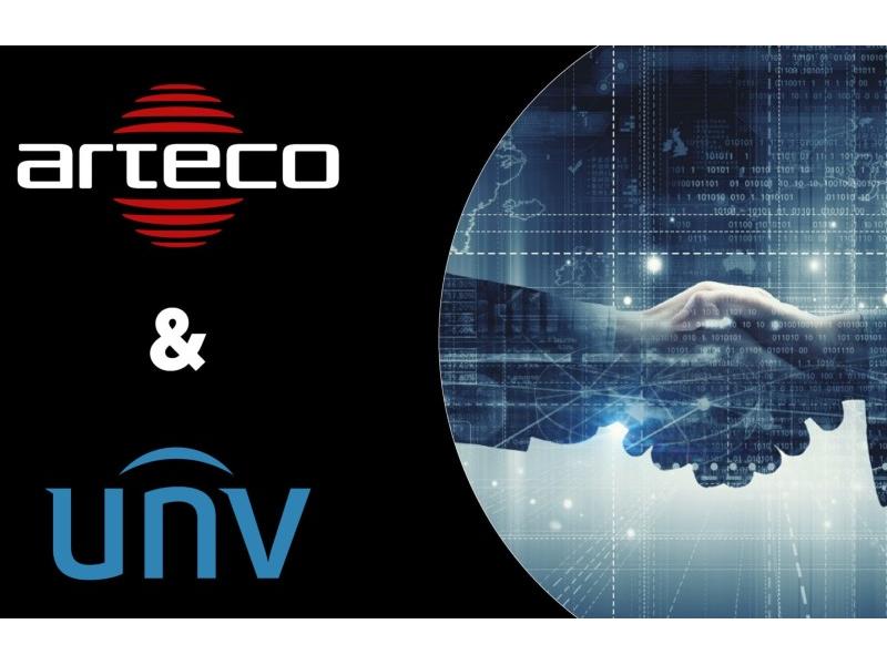 Arteco: partnership con Uniview all'insegna di sicurezza e innovazione
