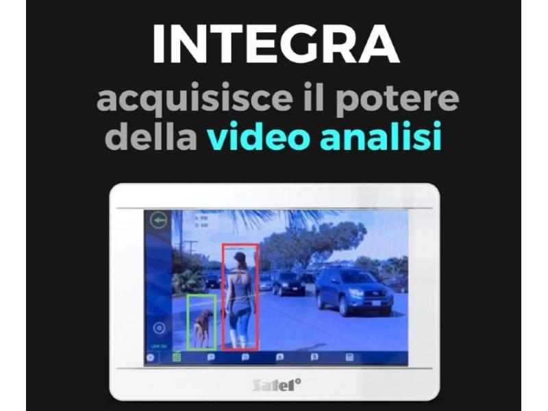 Satel, INTEGRA: un aggiornamento per sfruttare le potenzialità della video analisi