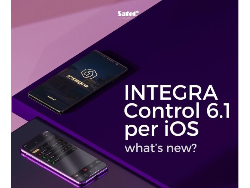 Satel: Integra Control 6.1 è disponbile su iOS