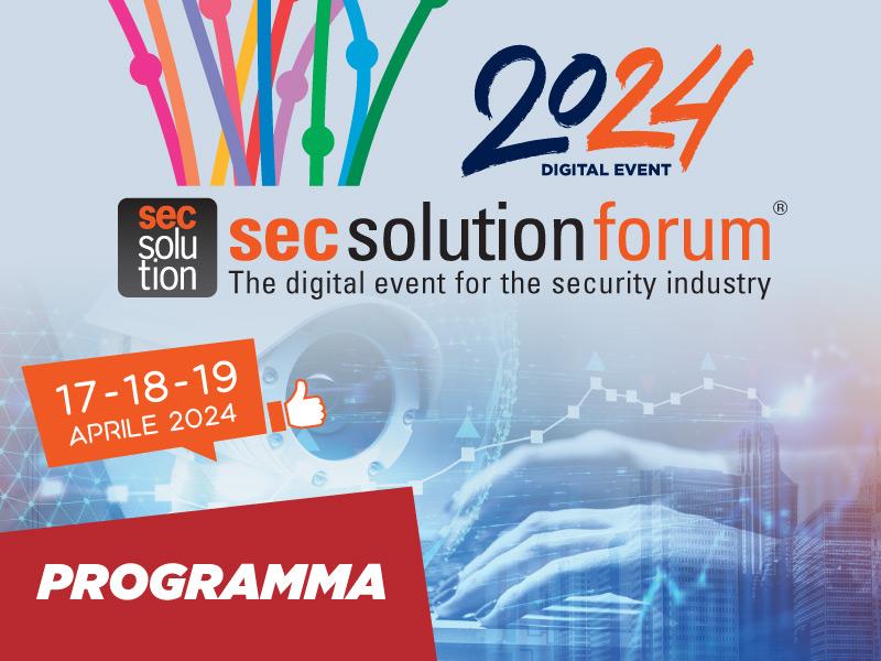 secsolutionforum 2024: consulta il programma on line