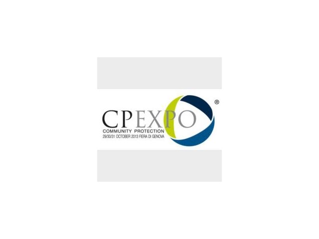 A Genova la 1° edizione di CPEXPO–Community Protection