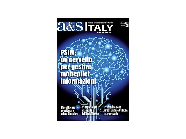 a&s Italy n.27 Giu 2014, PSIM, un cervello per la sicurezza