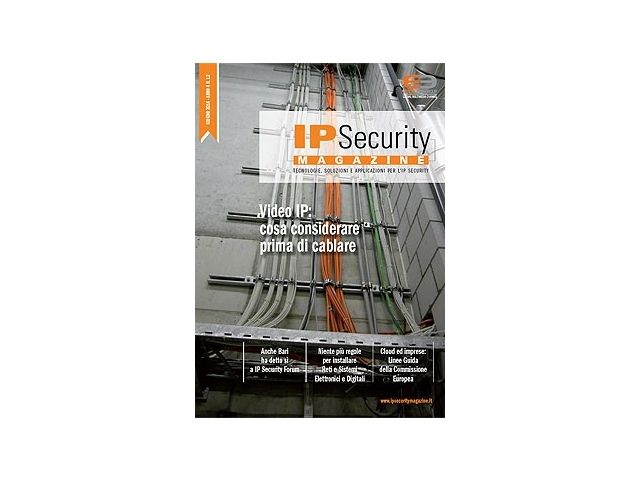 IP Security Magazine n.12 Giu 2014. Video IP: cosa considerare prima di cablare