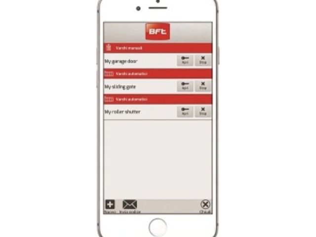 Bft entra nel mondo iOS con l’app Blue Entry