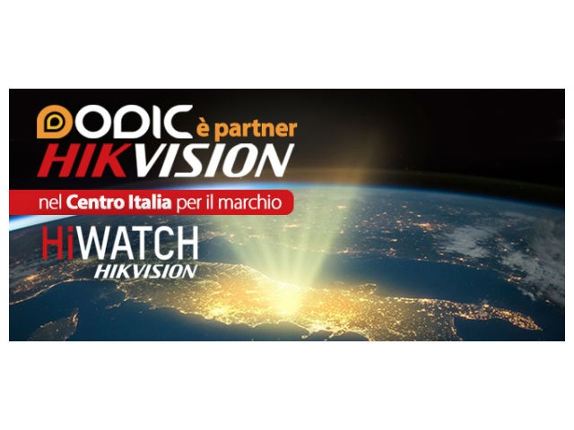 Dodic partner di Hikvision per il marchio Hiwatch 